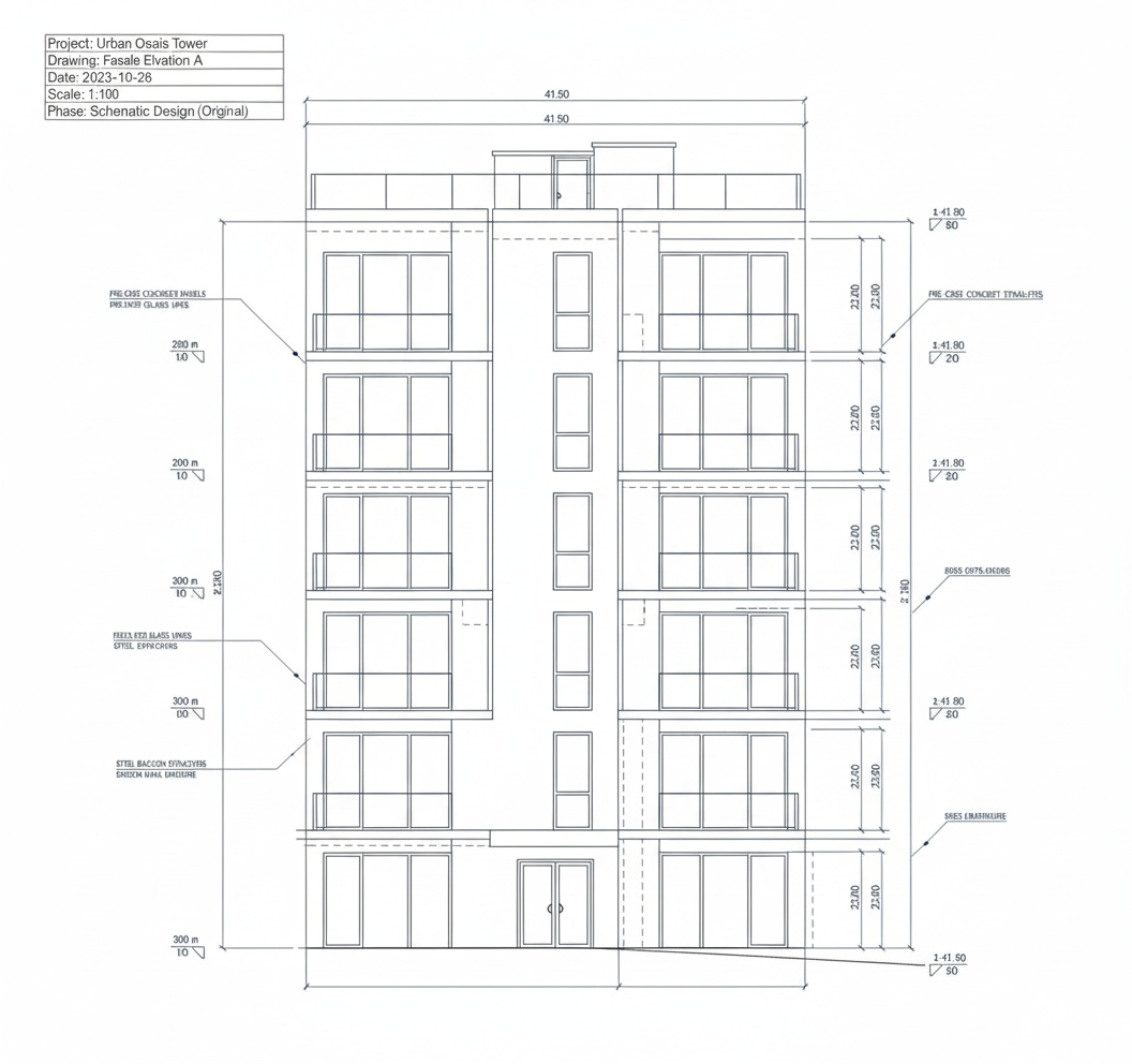 Plan 2D architectural